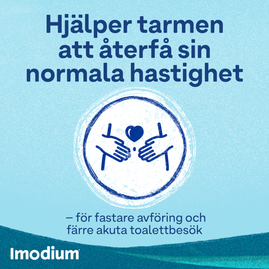 Imodium, Munsönderfallande tablett 2 mg 12 st