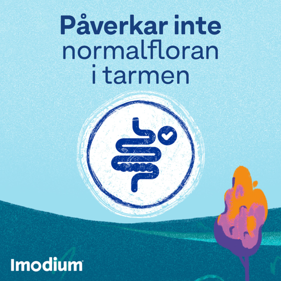 Imodium, Munsönderfallande tablett 2 mg 12 st