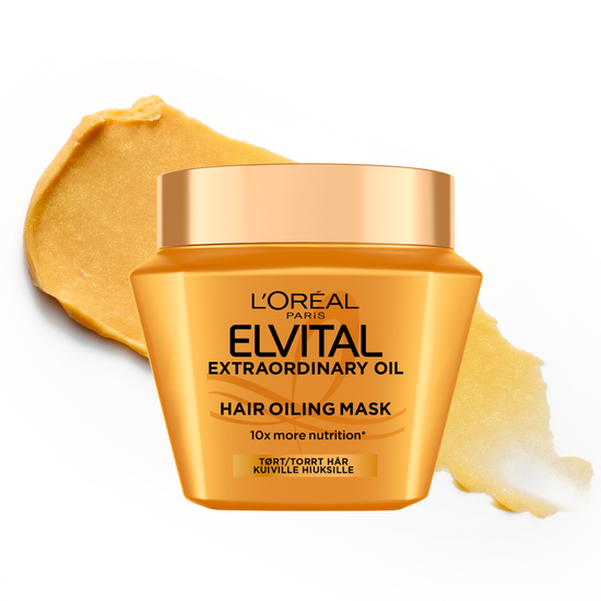 L'Oréal Paris Elvital Extraordinary Oil Hårinpackning för färgat hår 300 ml
