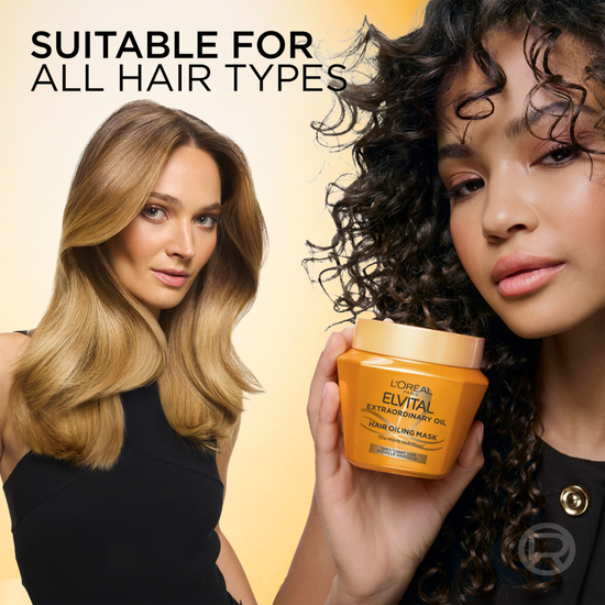 L'Oréal Paris Elvital Extraordinary Oil Hårinpackning för färgat hår 300 ml
