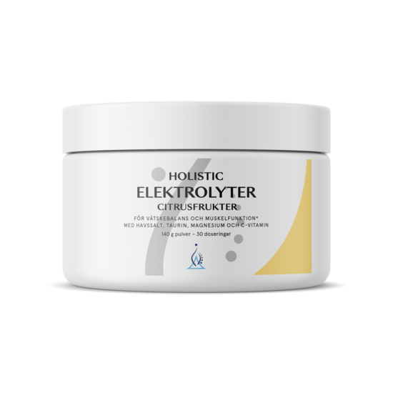 Holistic Elektrolyter Citrusfrukter 140 g