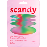 Scandy Glow Game: Strong Brightening Sheet Mask 23 g