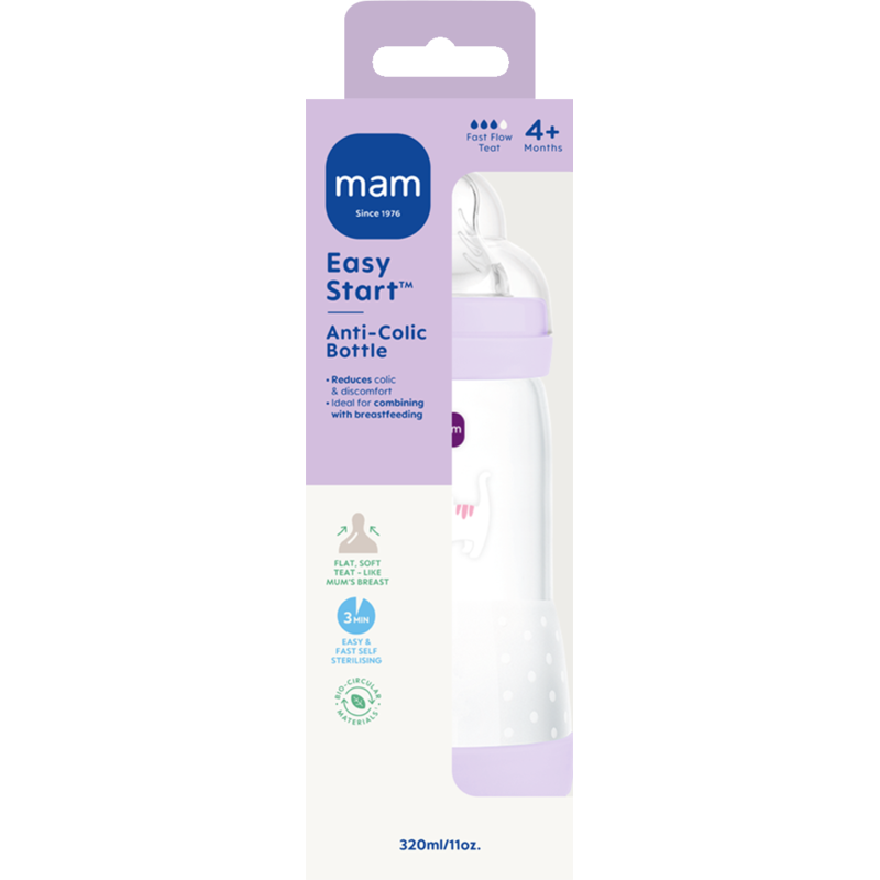 MAM Easy Start Anti-Colic 320ml 1p Pink