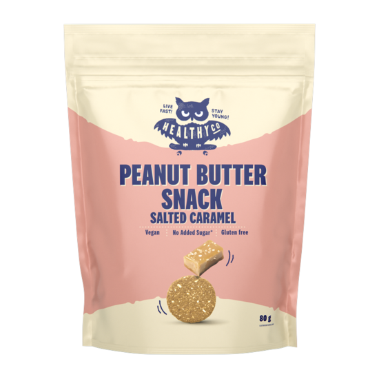 HealthyCo Peanut Butter Snack Salted Caramel 80 g