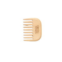 Green Heads Wide Wooden Comb 