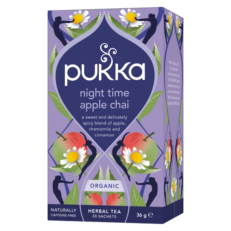 Pukka Örtte Night Time Apple Chai EKO 20 tepåsar
