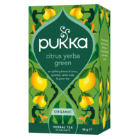 Pukka Grönt Te Citrus Yerba Green EKO 20 tepåsar