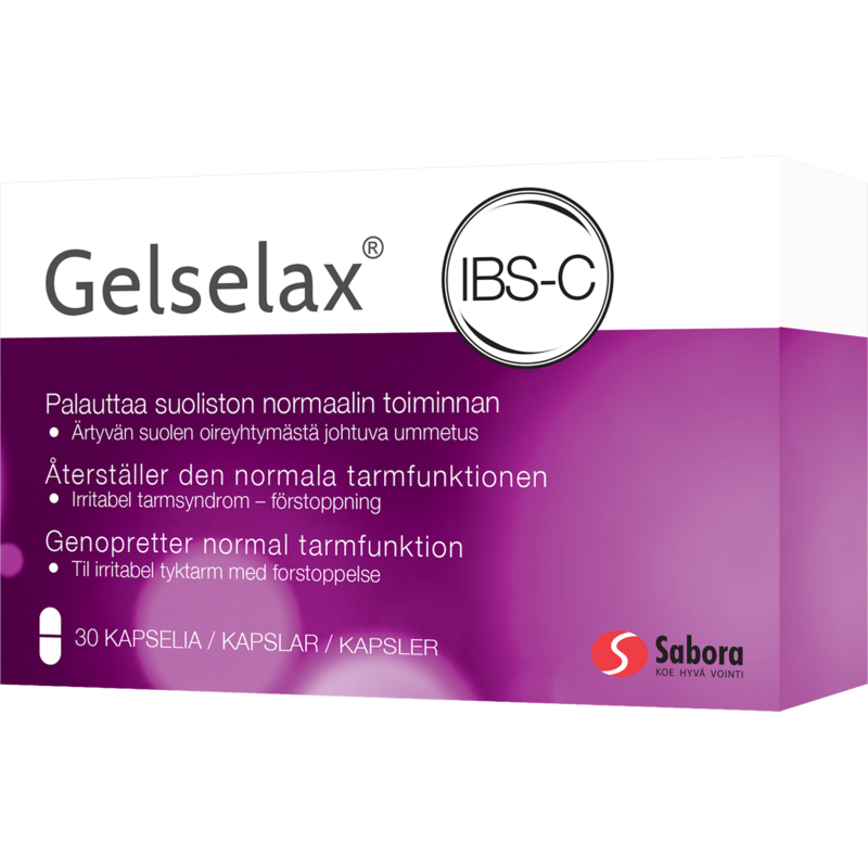 Gelselax 30 kapslar