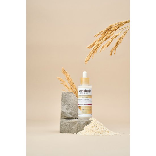 Dr.Melaxin Peel Shot Exfoliating White Rice Ampoule 80 ml