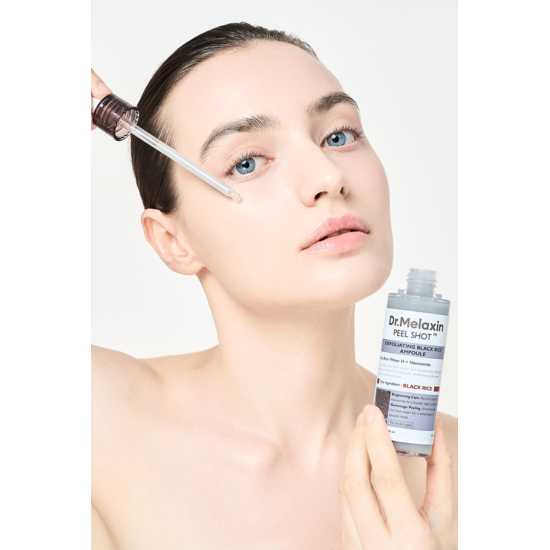Dr.Melaxin Peel Shot Exfoliating Black Rice Ampoule 80 ml