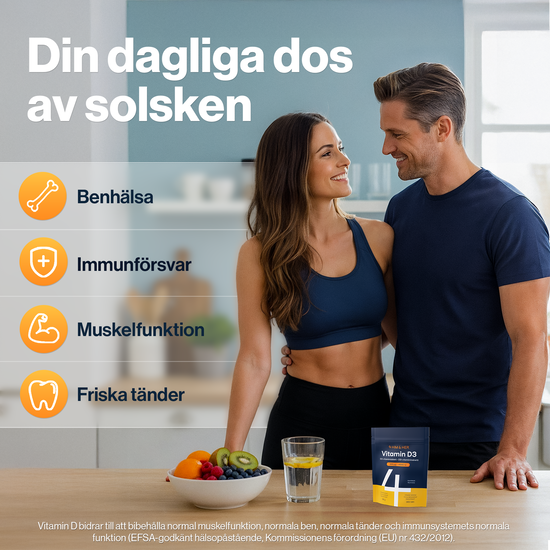 4HIM&HER Vitamin D3 100 µg/4000IU 365 tabletter