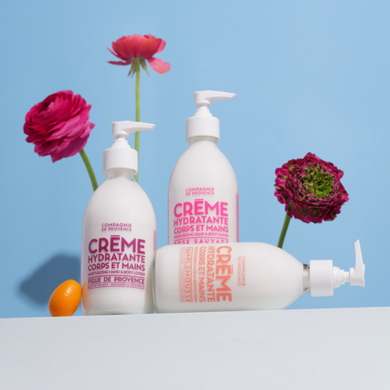 Compagnie De Provence Moisturizing Hand & Body Lotion Wild Rose 300 ml