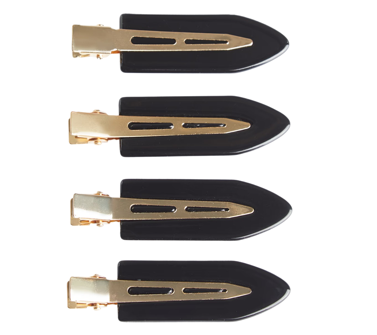 Rapunzel of Sweden Creaseless Clips Black 4 st