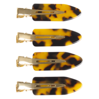 Rapunzel of Sweden Creaseless Clips Tortoiseshell 4 st