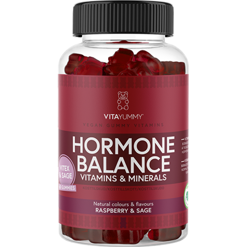 VitaYummy Hormone Balance Raspberry & Sage 60 gummies