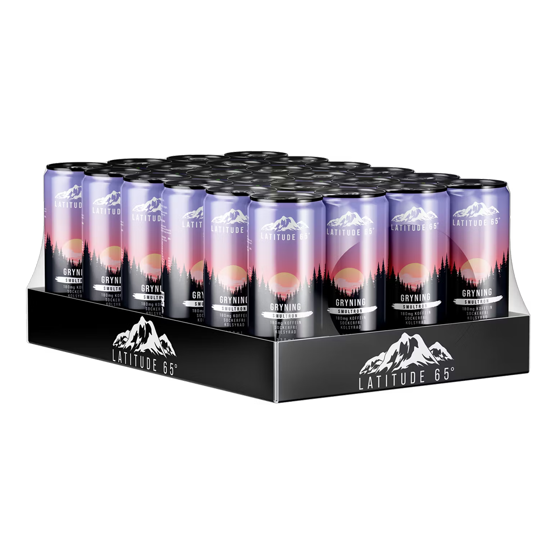Latitude 65 Gryning Smultron 24 x 330 ml