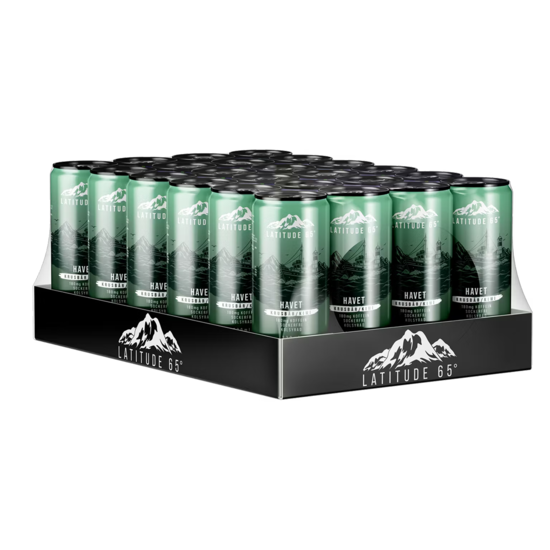 Latitude 65 Havet Krusbär/Kiwi 24 x 330 ml