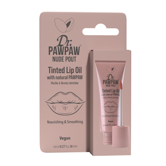 Dr. PawPaw Tinted Lip Oil Nude Pout 8 ml