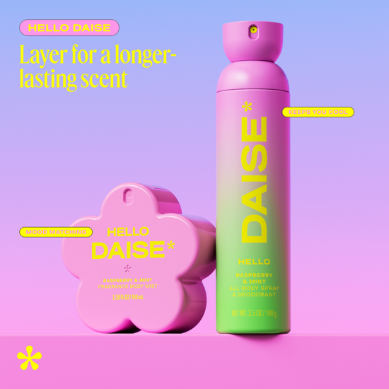 Daise All Body Spray & Deo Raspberry & Mint 120 ml