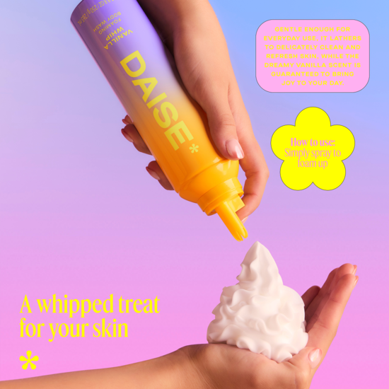 Daise Foaming Body Wash Vanilla 250 ml