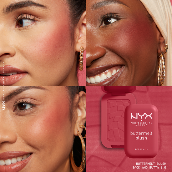 NYX Professional Makeup Buttermelt Blush 10 Back And Butta 5 g