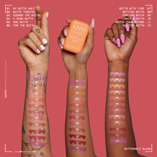 NYX Professional Makeup Buttermelt Blush 03 Sooner The Butta 5 g