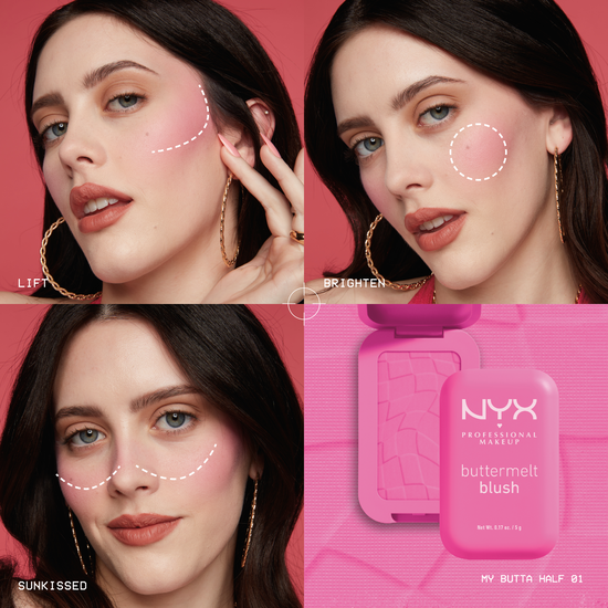 NYX Professional Makeup Buttermelt Blush 04 U Know Butta 5 g