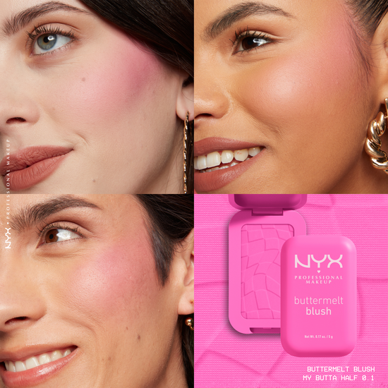 NYX Professional Makeup Buttermelt Blush 01 My Butta Half 5 g