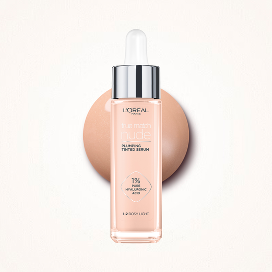 L'Oréal Paris True Match Nude Plumping Tinted Serum 1-2 Rosy Light 30 ml