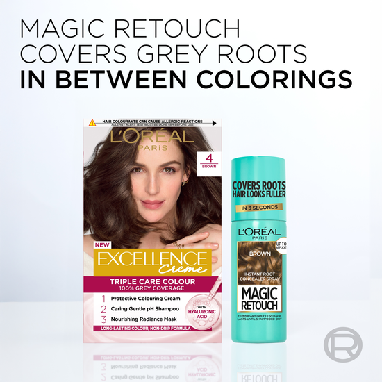 L'Oréal Paris Magic Retouch Direktverkande Hårfärg 4 Dark Blonde 75 ml