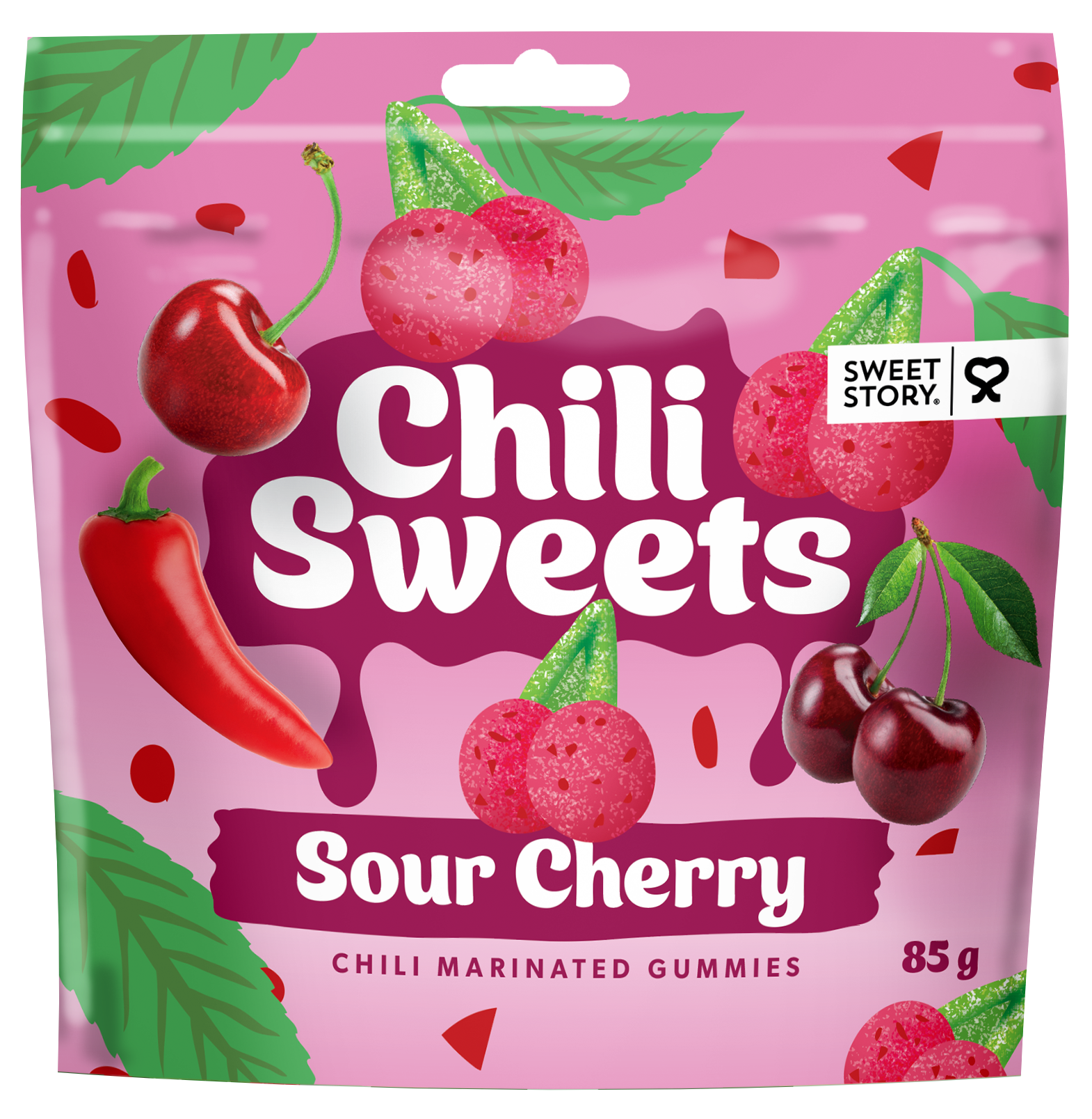 Sweet Story Chili Sweets Sour Cherry 85 g