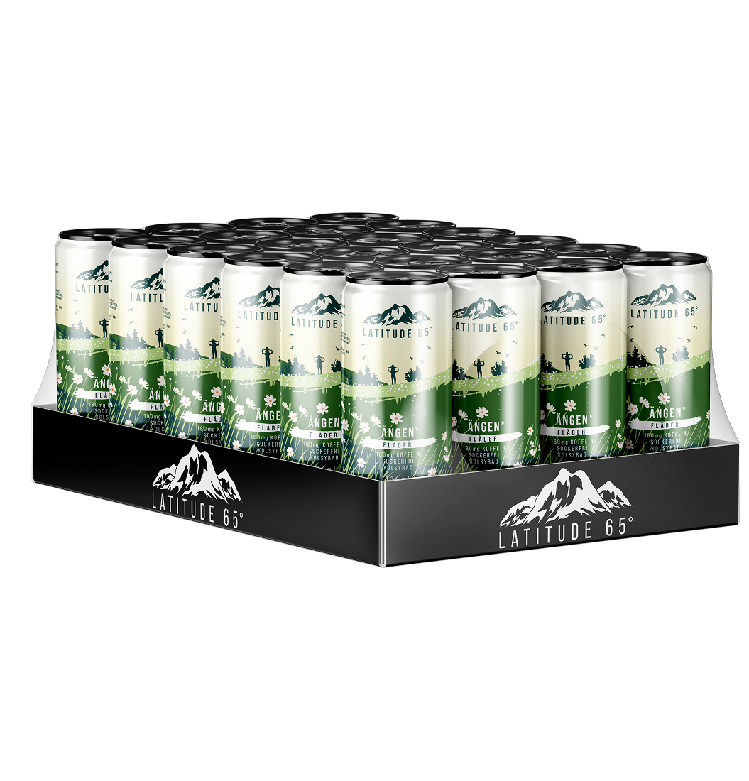 Latitude 65 Ängen Fläder 24 x 330 ml