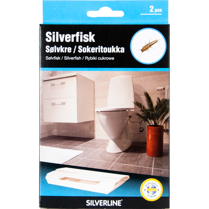 Silverline Silverfiskfälla 2 st