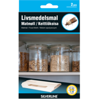 Silverline Livsmedelsmalfälla 2 st