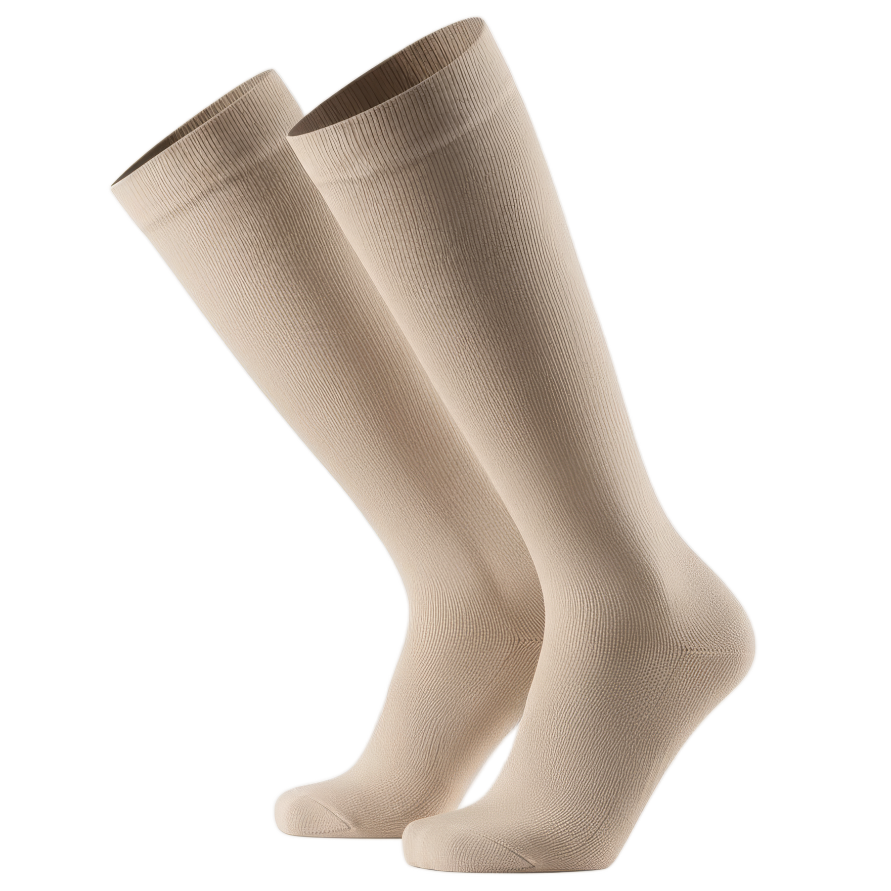 Trust Care Microfiber Compression Socks Beige XXL
