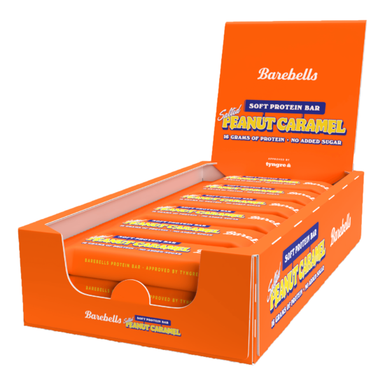 Barebells Soft Bar Salted Peanut Caramel 55 g 12-pack