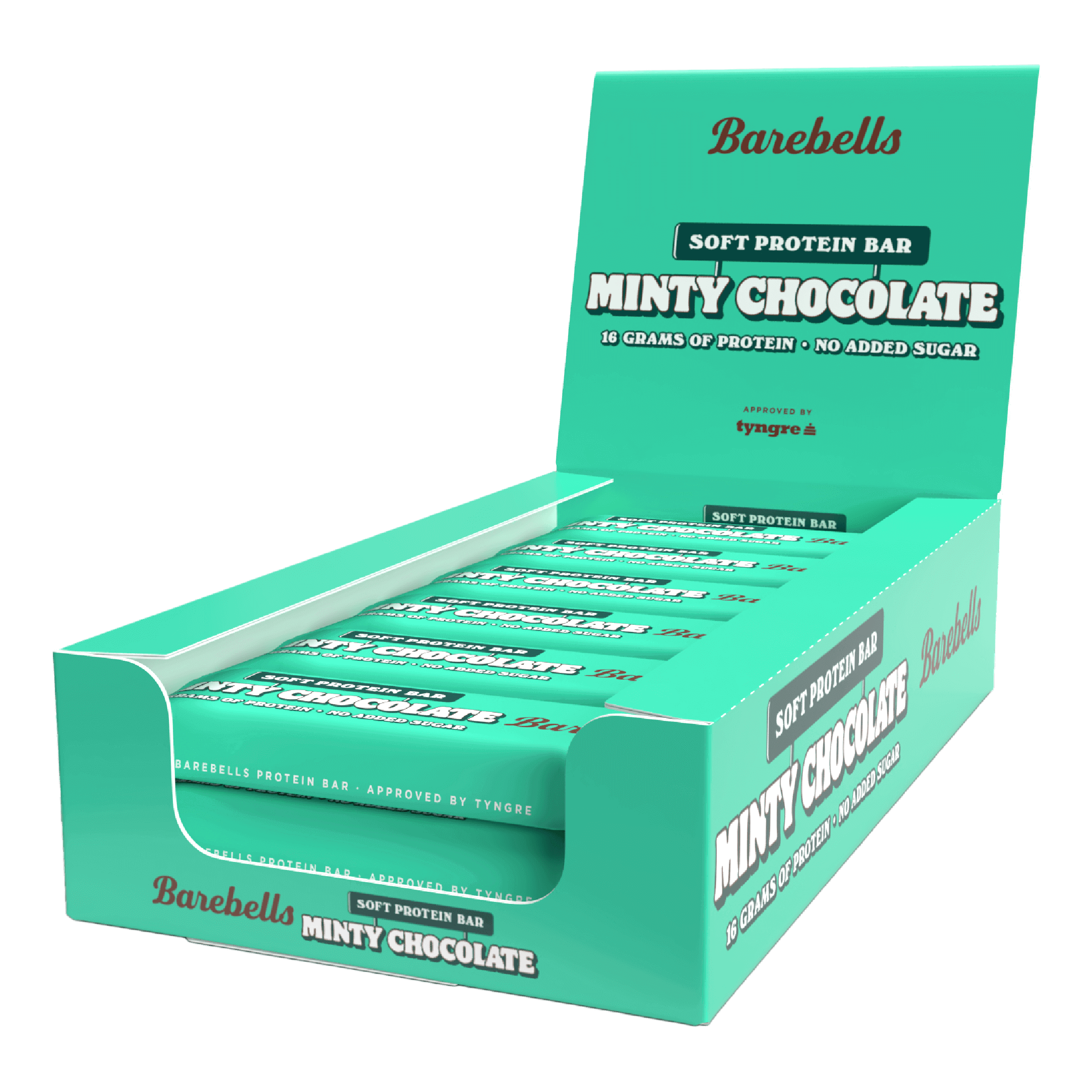 Barebells Soft Bar Minty Chocolate 55 g 12-pack