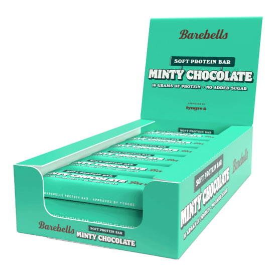 Barebells Soft Bar Minty Chocolate 55 g 12-pack