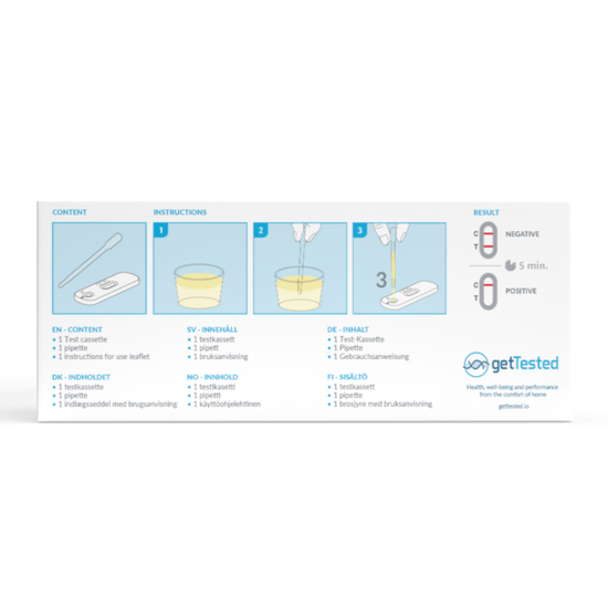 GetTested Njurtest (Albumin)