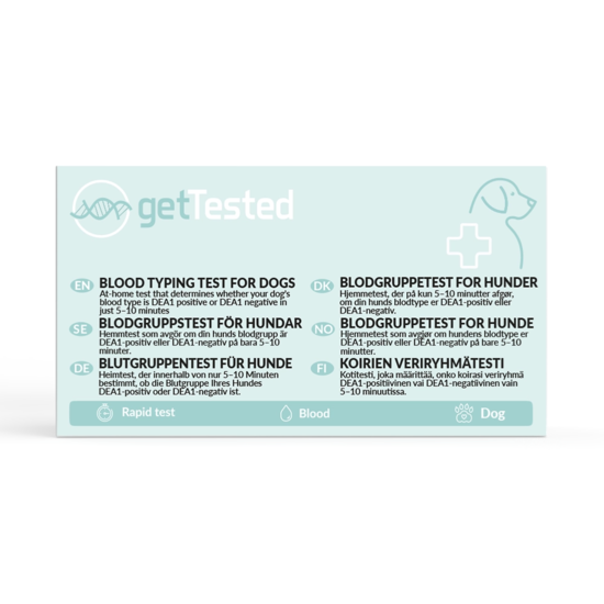 GetTested Blodgruppstest för Hundar