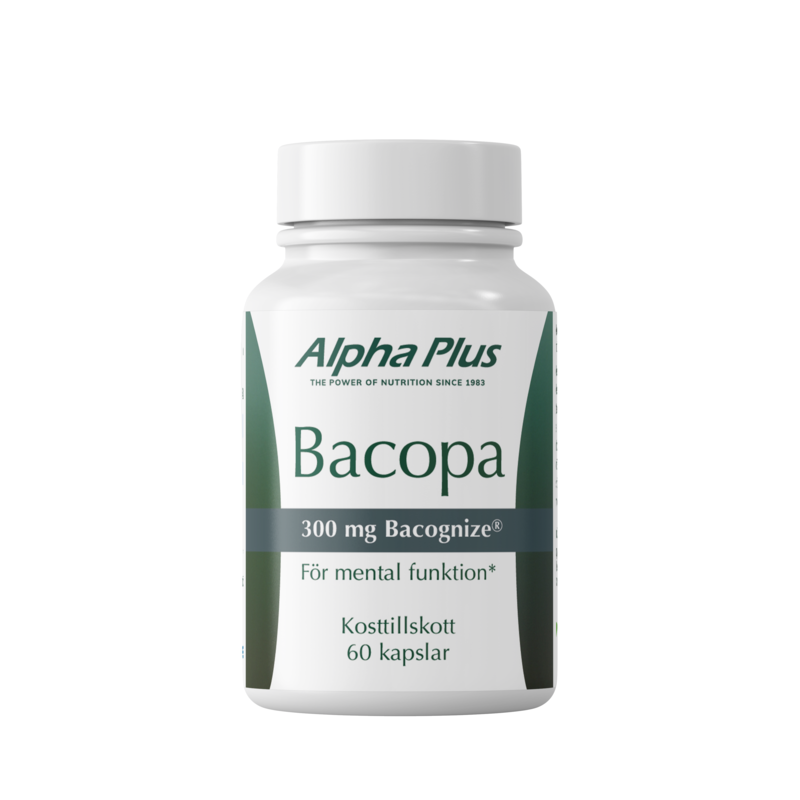 Alpha Plus Bacopa 60 kapslar