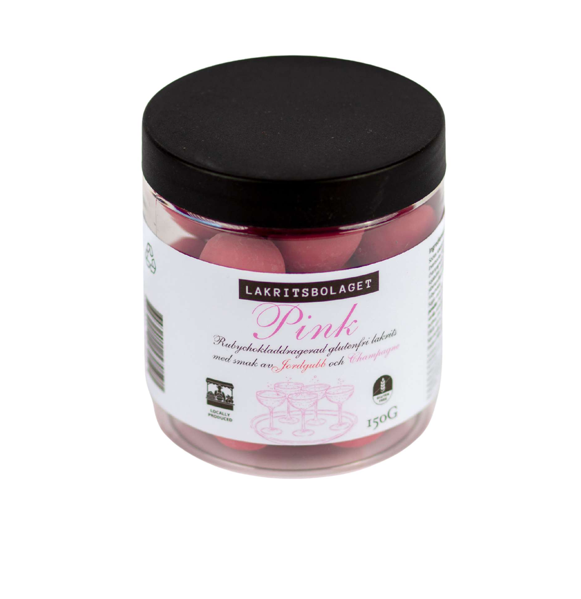 Lakritsbolaget Pink Champagne 150 g