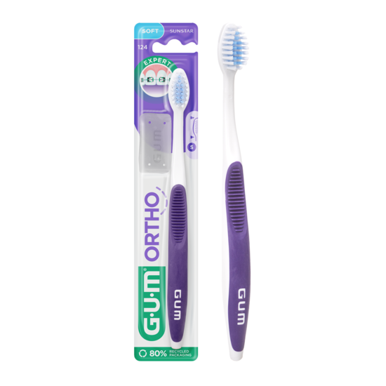 GUM Ortho Tandborste 1 st