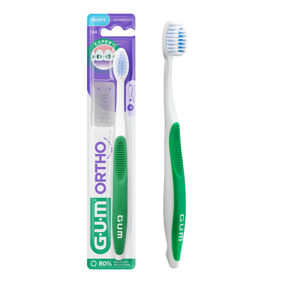 GUM Ortho Tandborste 1 st