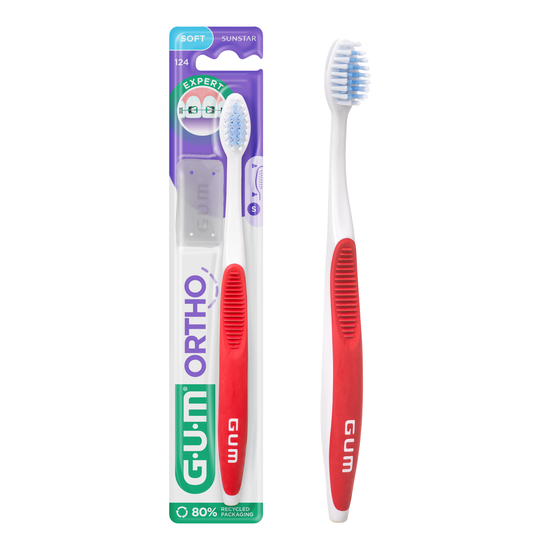 GUM Ortho Tandborste 1 st