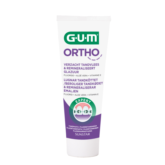 GUM Ortho Fluoridtandkräm 75 ml