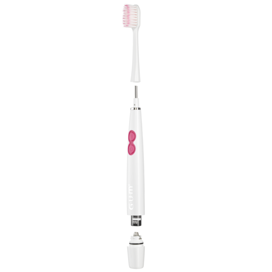 GUM Sonic Sensitive Batteritandborste Extra Soft Vit