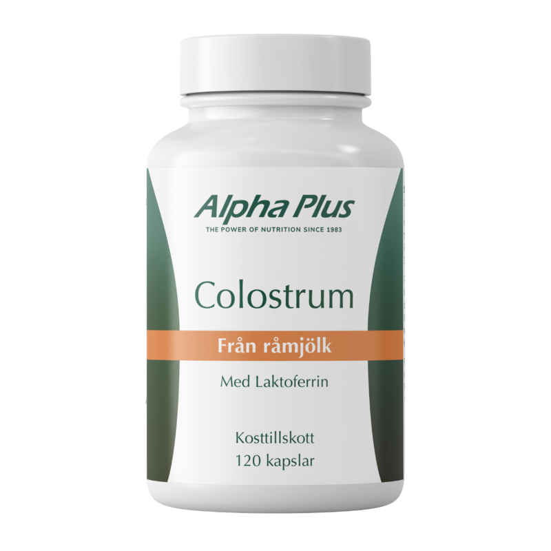 Köp 2 få 25% | Alpha Plus Colostrum 120 kapslar