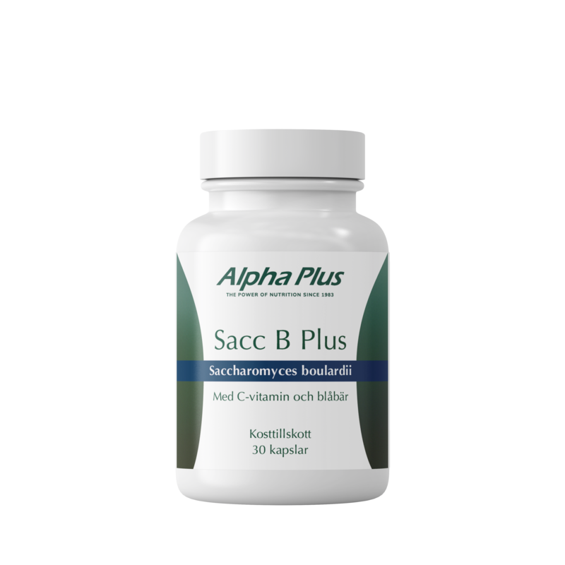 Köp 2 få 25% | Alpha Plus Sacc B Plus 30 kapslar