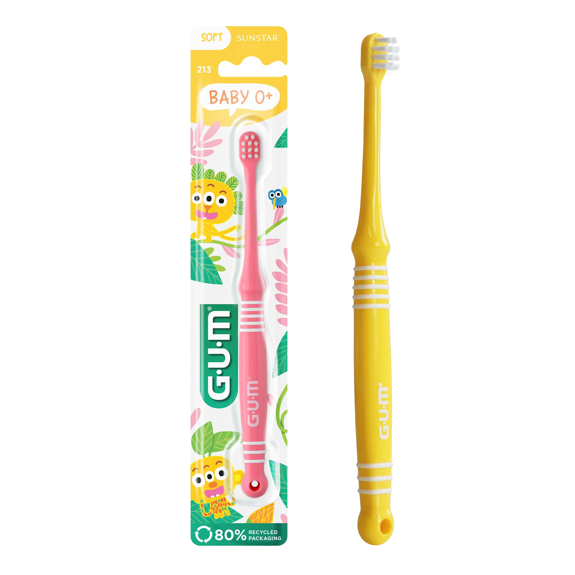 GUM Baby Tandborste 0-2 år